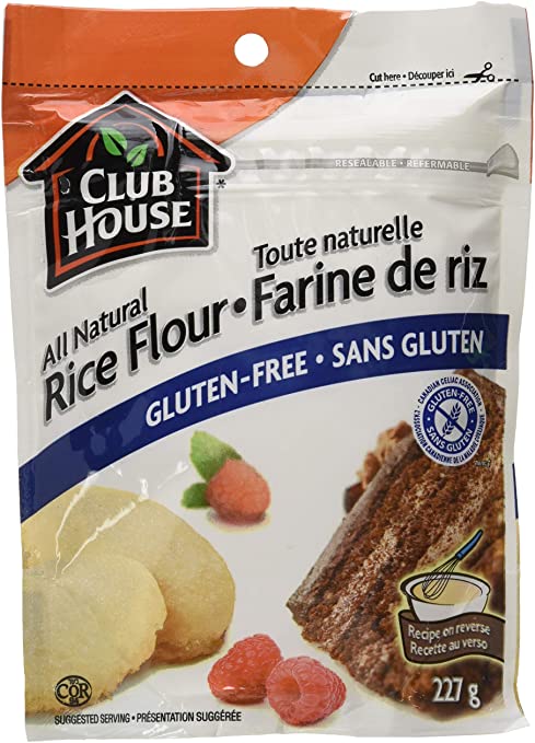 Club House Flour - Rice Flour 8x227gr