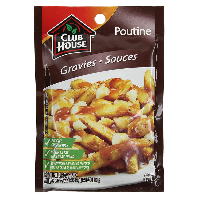 Club House Gravy Mix - Poutine 12x45gr