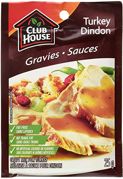 Club House Gravy Mix - Turkey 18x25gr