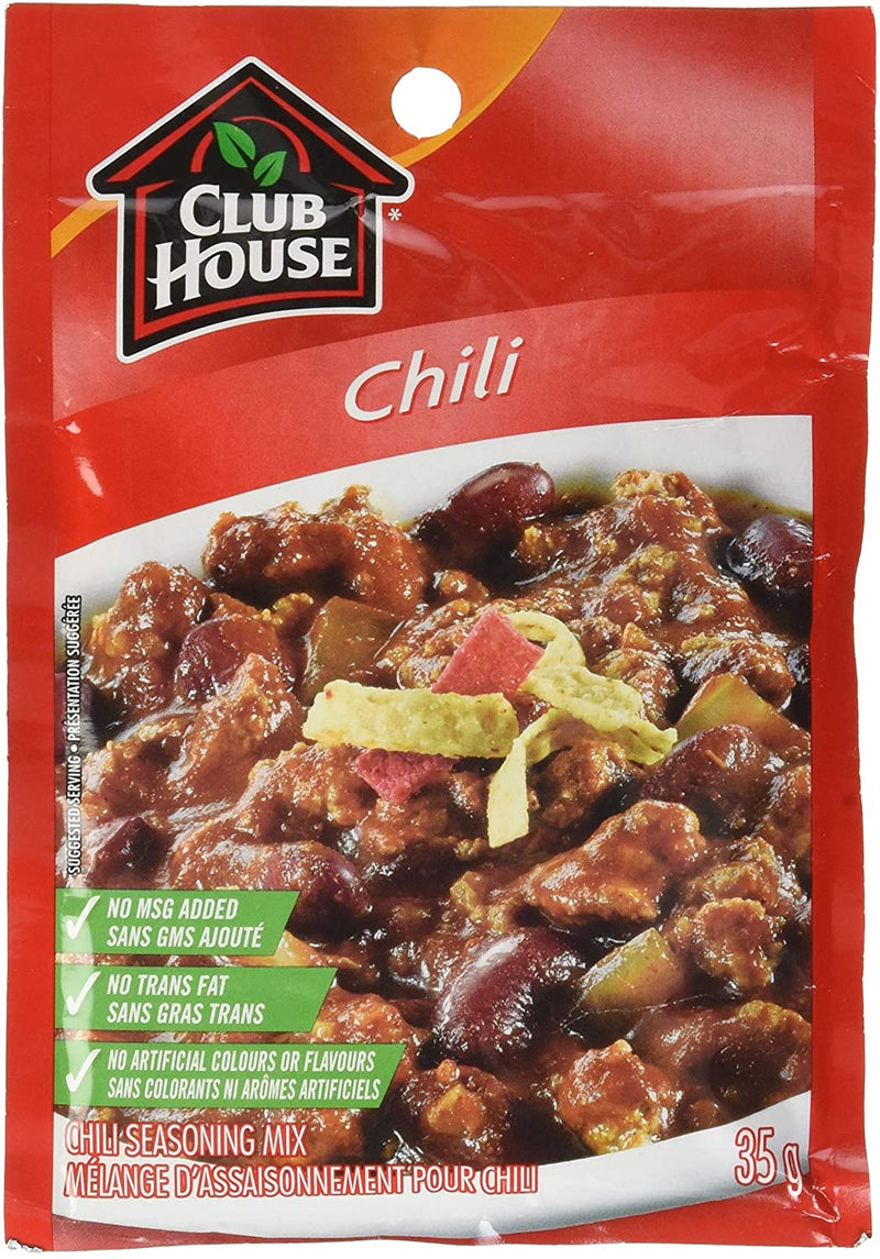 Club House Seasoning Chili Mix 12x35gr - Main Image
