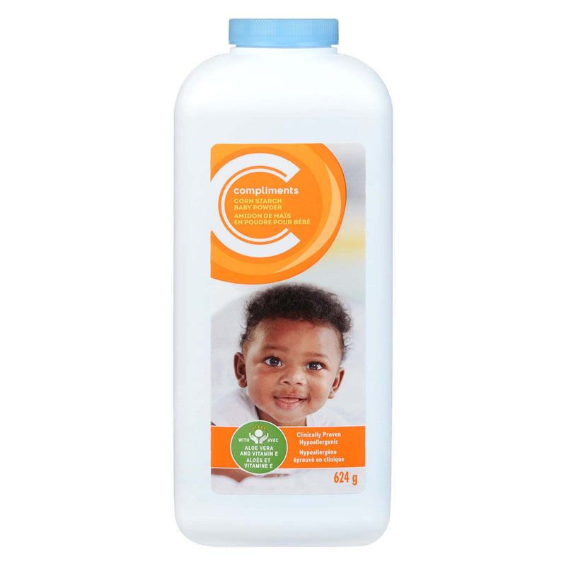 Compliments Baby Powder (Cornstarch) 6x624gr