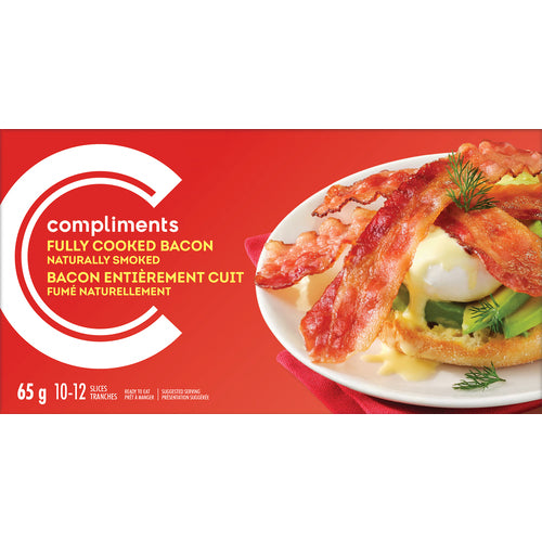 Compliments Bacon  - Fully Cooked  12x65gr