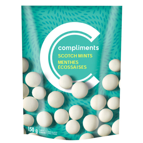 Compliments Candy Scotch Mints 12x150gr