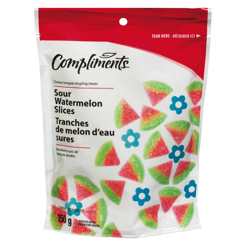Compliments Candy Watermelon Slices 12x150g
