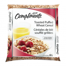 Compliments Cereal - Puffed Wheat 8x400gr