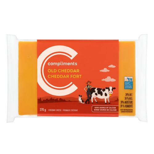 Compliments Cheese - Cheddar Old 12x270gr