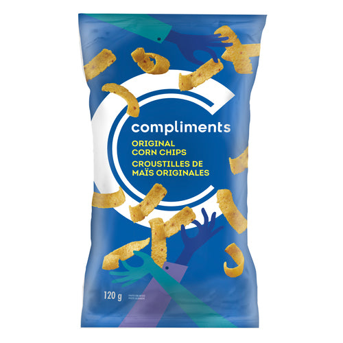 Compliments Chips - Corn Chips 24x120gr