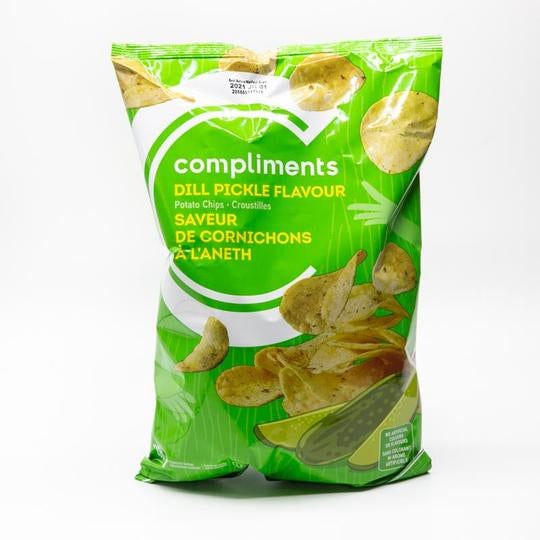 Compliments Chips - Dill Pickle ea/200gr