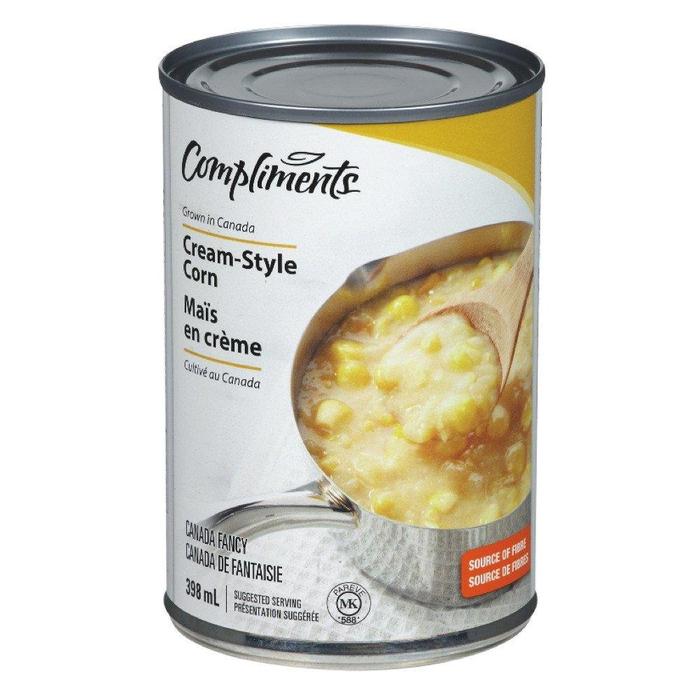 Compliments Corn - Cream Style 24x398ml