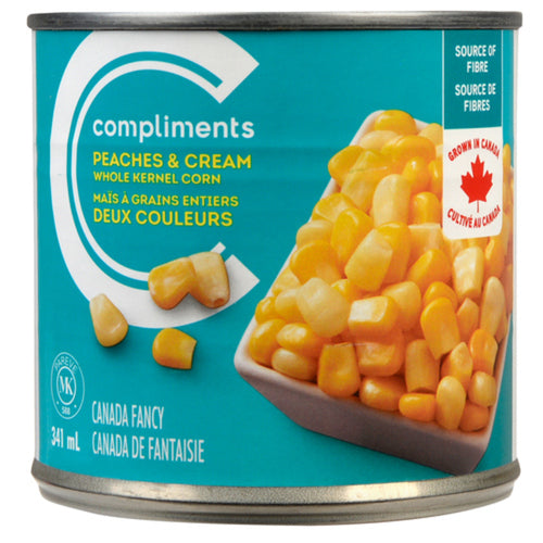 Compliments Corn - P & Crm W/Kern 24x341ml