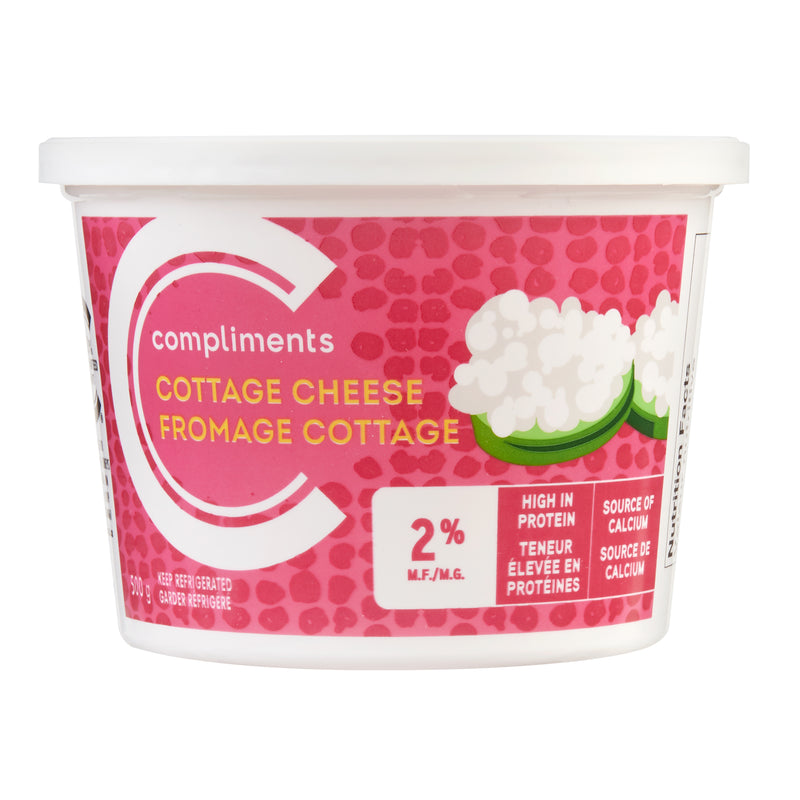 Compliments Cottage Cheese (2%) 12x500ml