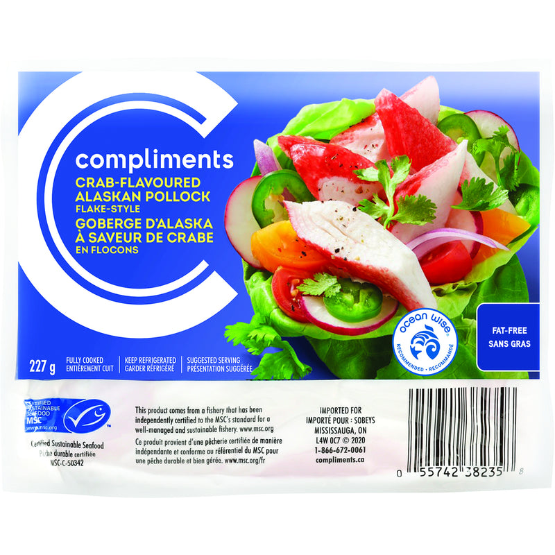 Compliments Crab Meat Imitation - Flake Style 12x227gr