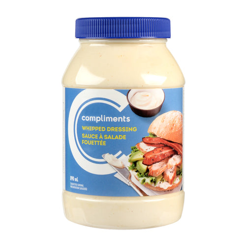 Compliments Dressing - Whipped 12x890ml