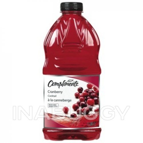 Compliments Drink - Cranberry Cocktail  ea/1.89 lt