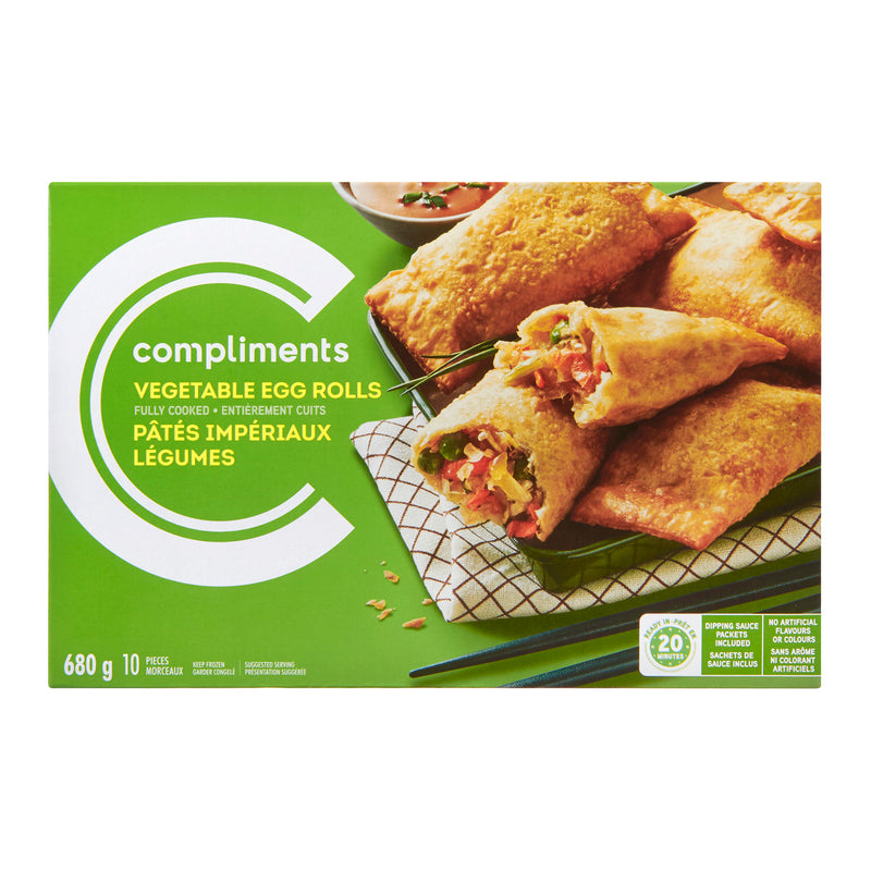 Compliments Egg Rolls - Vegetable  12x680gr