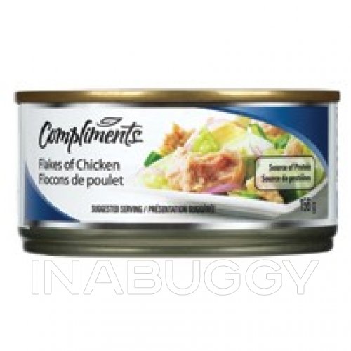 Compliments Flakes Of Chicken ea/156gr