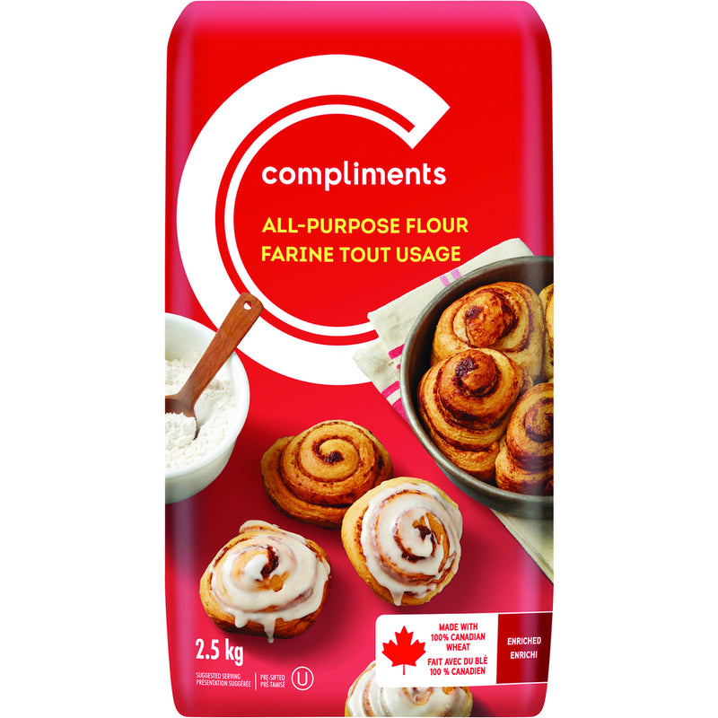 Compliments Flour - All Purpose ea/2.5 kg