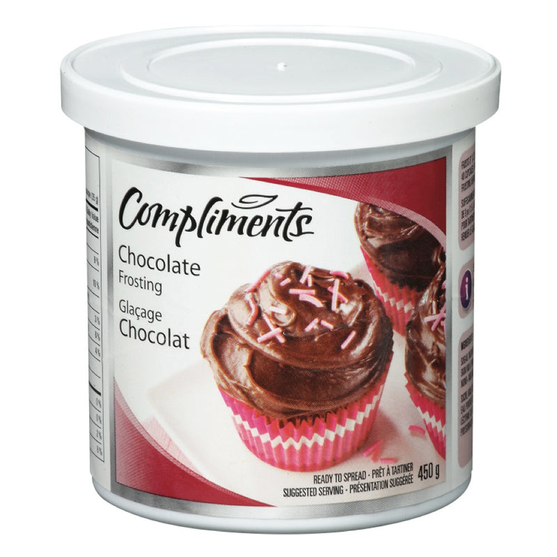 Compliments Frosting - Chocolate ea/450gr