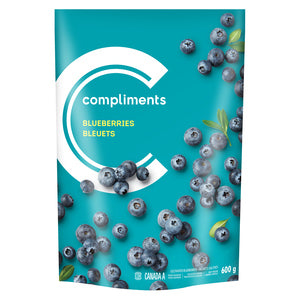 Compliments Frozen  Fruit - Blueberries  ea/600gr