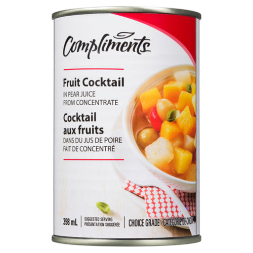 Compliments Fruit Cocktail 12x398ml