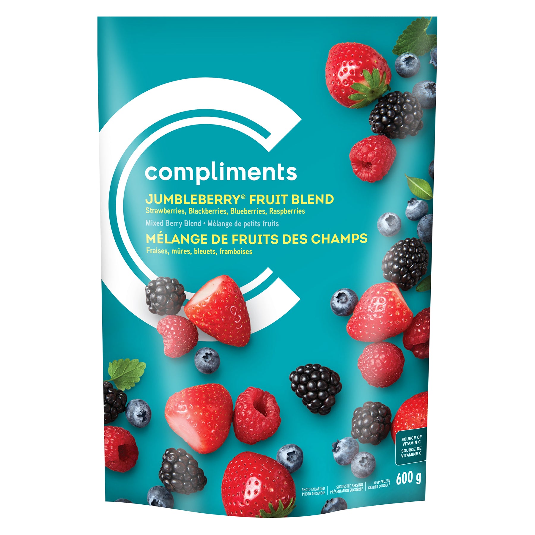 Compliments Frz Fruit - Jumbleberry Blend 12x600gr