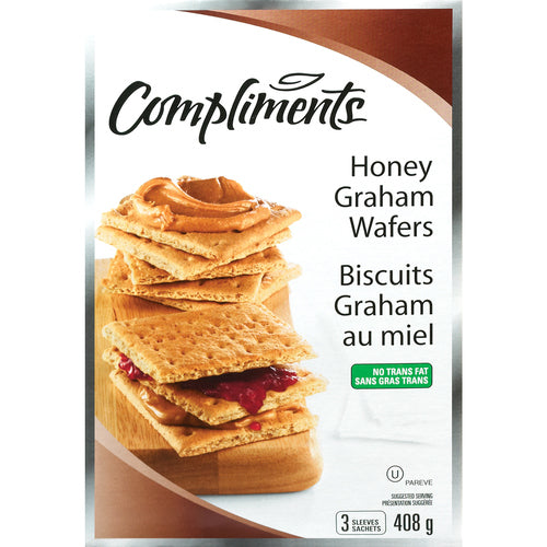 Compliments Graham Wafers 12x408gr