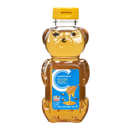 Compliments Honey - Liquid (Bear) ea/375ml