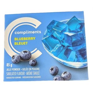 Compliments Jelly Powder - Raspberry  24x85gr