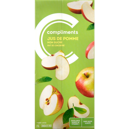 Compliments Juice Apple 12x1 lt