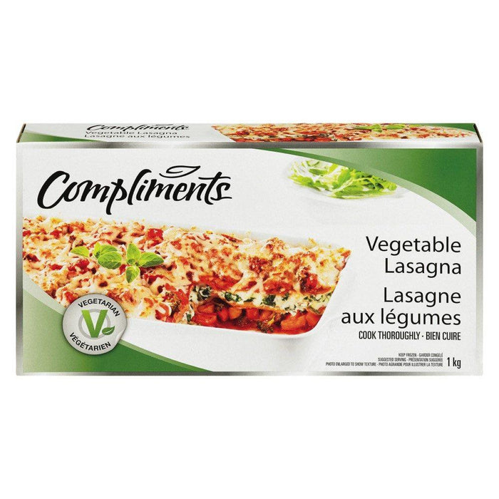 Compliments Lasagna - Veggie  12x1kg