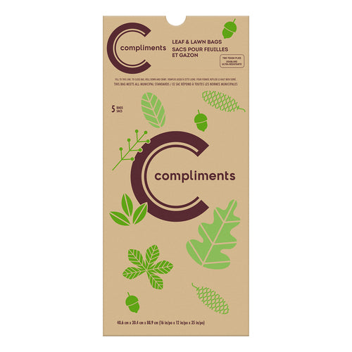 Compliments Leaf & Lawn Bags (Paper)  5ct
