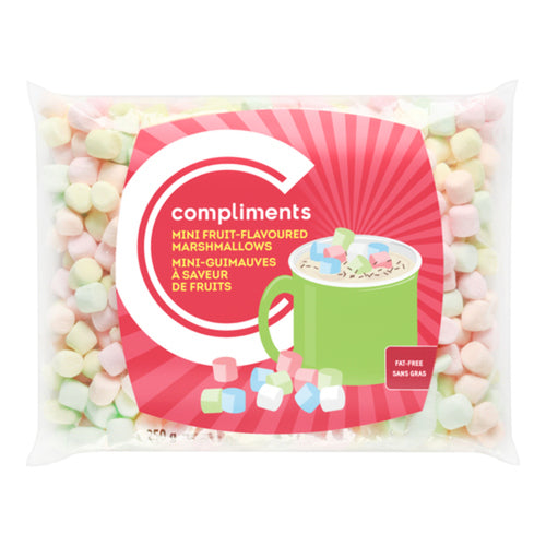 Compliments Marshmallows - Mini Fruit 12x250gr
