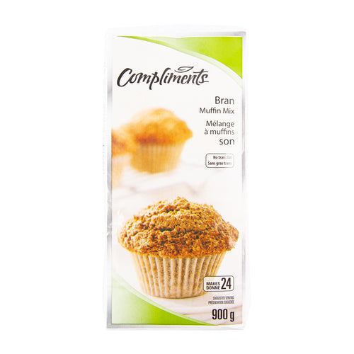 Compliments Muffin Mix - Bran 12x900gr