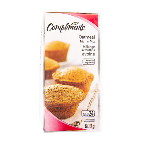 Compliments Muffin Mix - Oatmeal 12x900gr