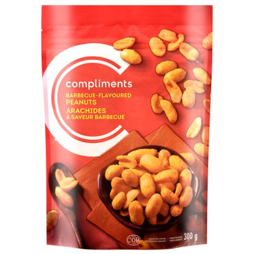 Compliments Peanuts BBQ ea/300g