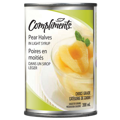 Compliments Pear Halves ea/398ml