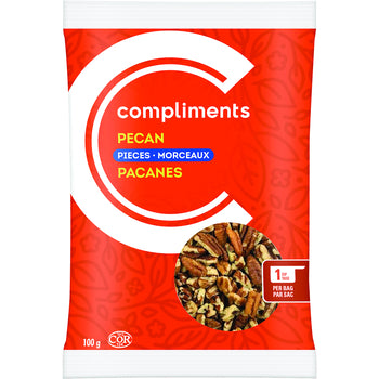 Compliments Pecans - Pieces ea/100gr