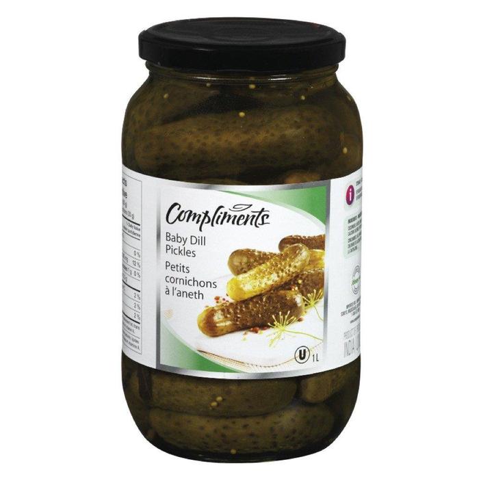 Compliments Pickles - Baby Dill 12x1 lt