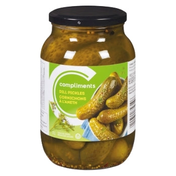 Compliments Pickles - Dill ea/1 lt