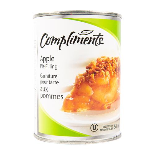Compliments Pie Fill - Apple 12x540ml