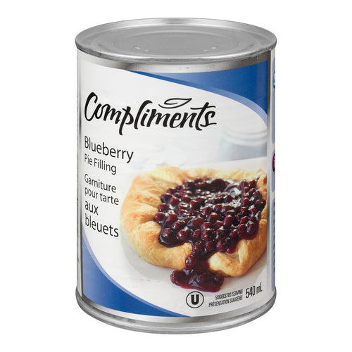 Compliments Pie Fill - Blueberry ea/540ml