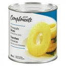 Compliments Pineapple - Sliced 24x398ml