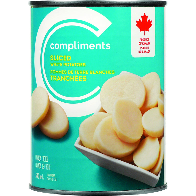 Compliments Potatoes - Sliced ea/540ml