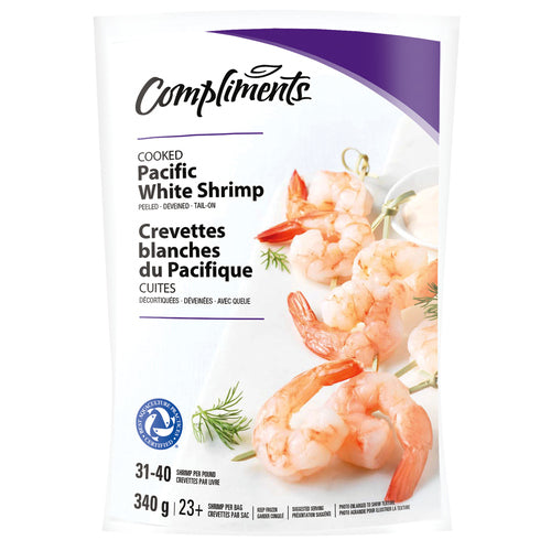 Compliments Shrimp - Cooked (31-40ct) PDTL  ea/340gr