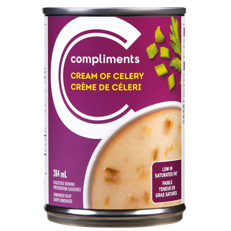 Compliments Soup - Cream of Celery 24x284ml