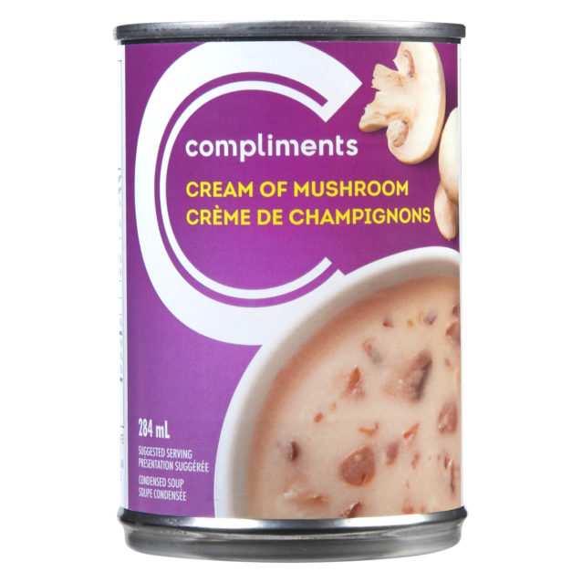 Compliments Soup - Cream of Mushroom 24x284ml