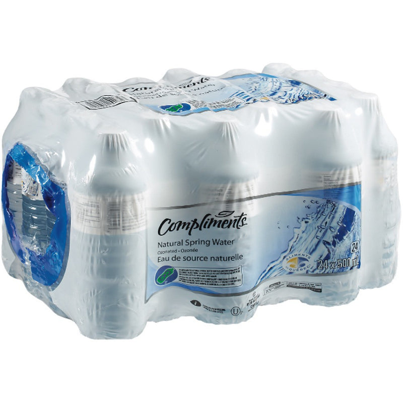 Compliments Spring Water 24x500ml (84 cases/Skid)