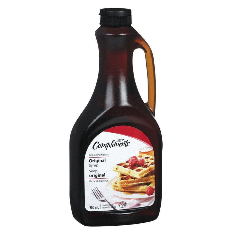 Compliments Table Syrup - Reg. ea/750ml