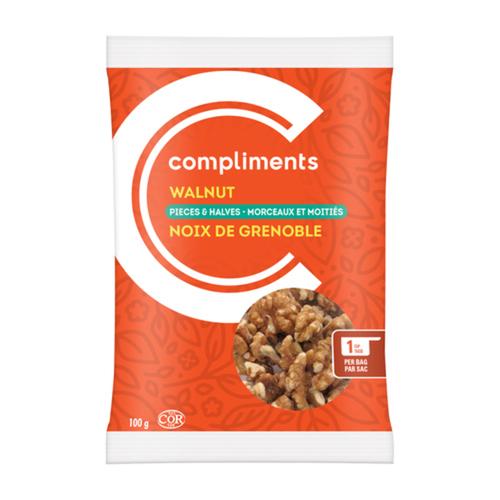 Compliments Walnut - Halves 12x100gr