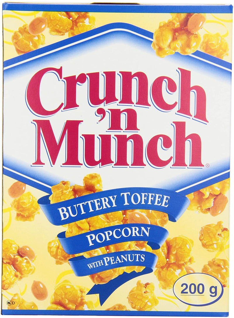 Crunch & Munch - Buttery Toffee w/Peanuts 12x200gr